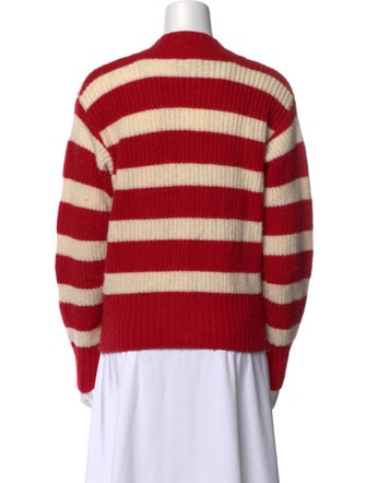 Baum und Pferdgarten Striped Plunge Neckline Sweater