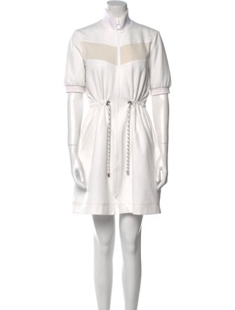 Baum und Pferdgarten Mock Neck Mini Dress