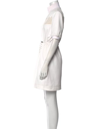 Baum und Pferdgarten Mock Neck Mini Dress