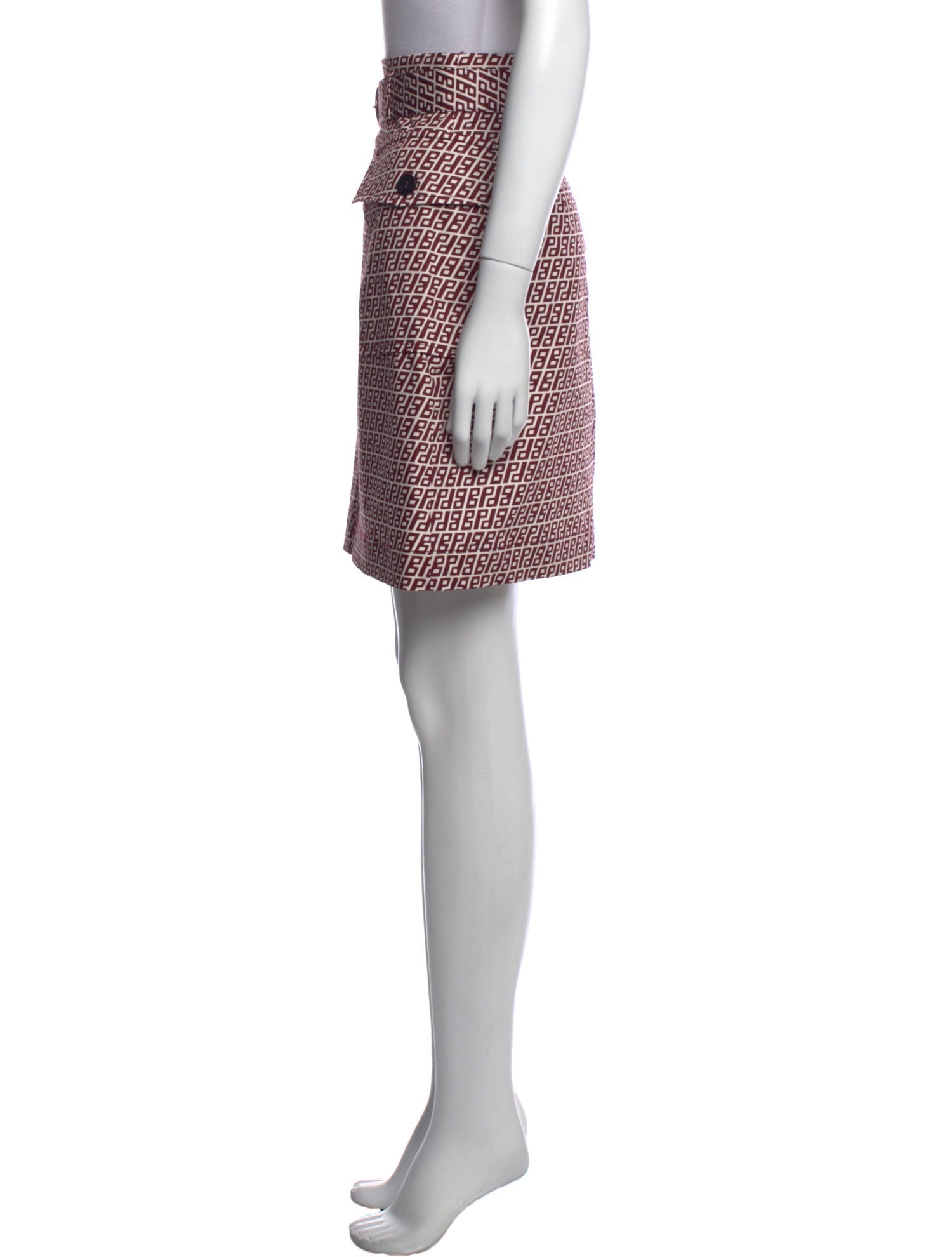 Baum und Pferdgarten Printed Knee-Length Skirt