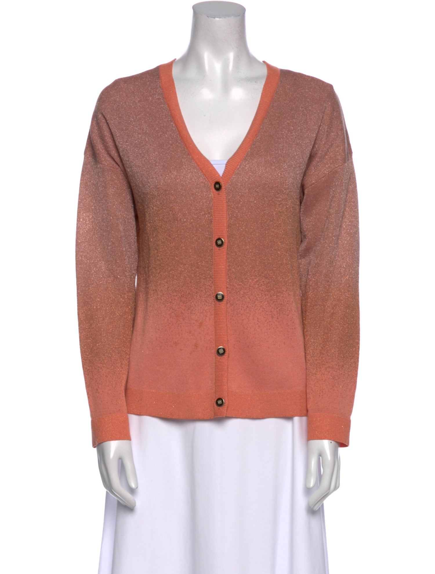 Baum und Pferdgarten V-Neck Sweater
