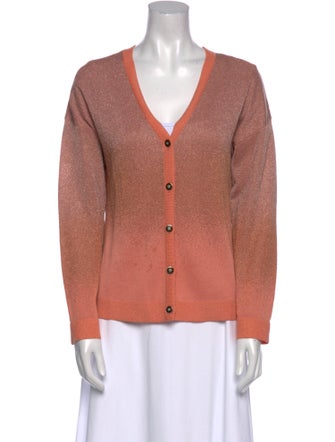 Baum und Pferdgarten V-Neck Sweater