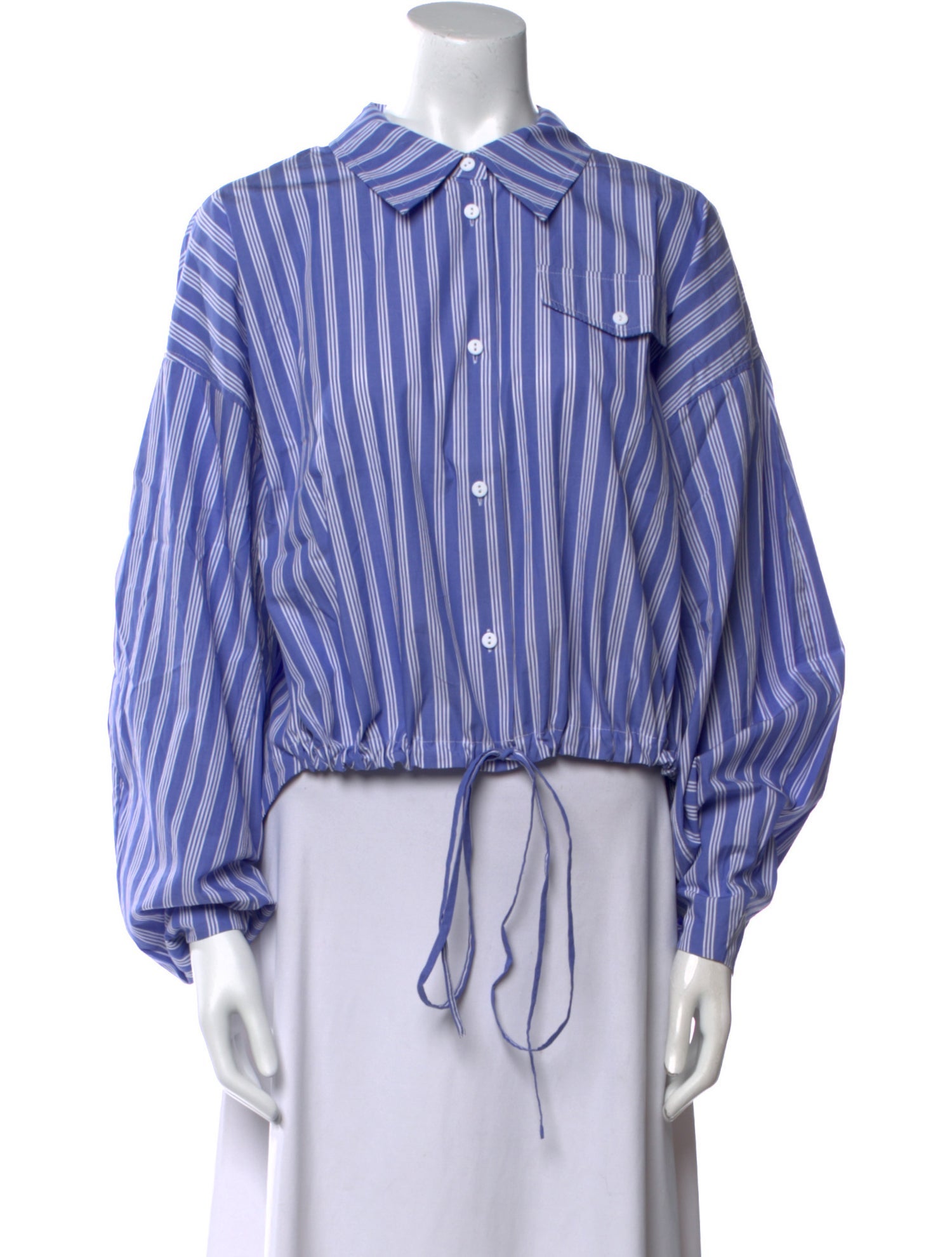 Baum und Pferdgarten Striped Long Sleeve Button-Up Top w/ Tags