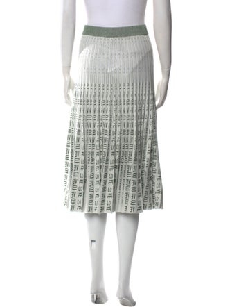 Baum und Pferdgarten Printed Knee-Length Skirt