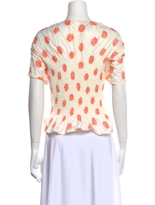 Baum und Pferdgarten Printed Crew Neck Crop Top