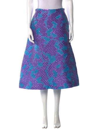 Baum und Pferdgarten Printed Midi Length Skirt