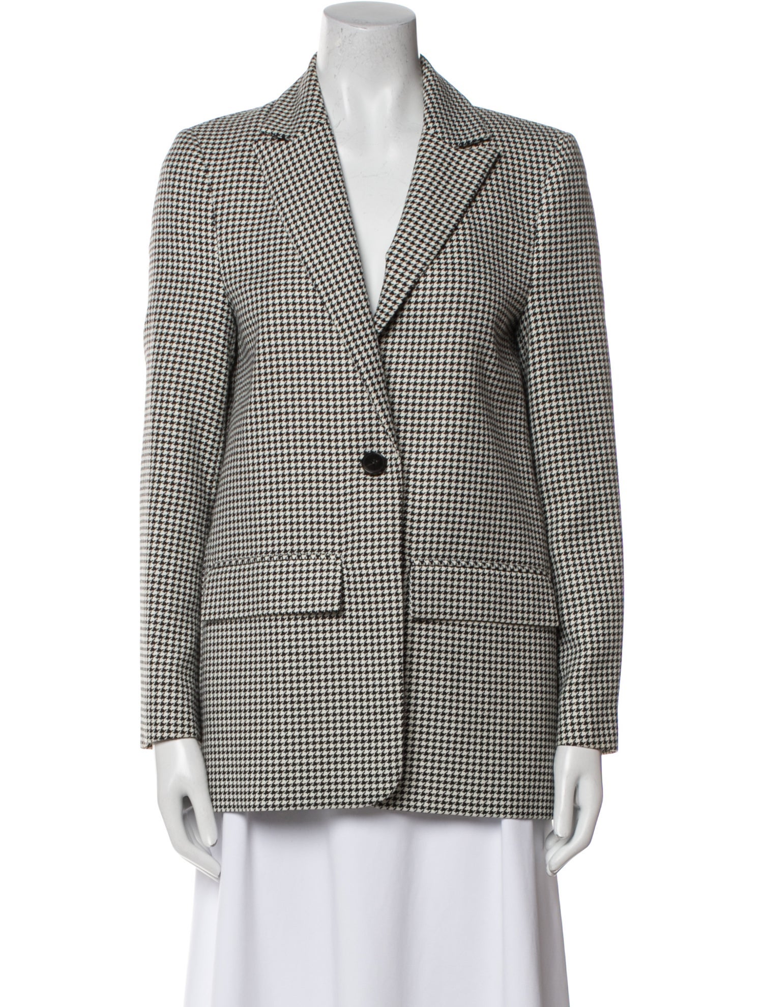 Baum und Pferdgarten Houndstooth Print Blazer