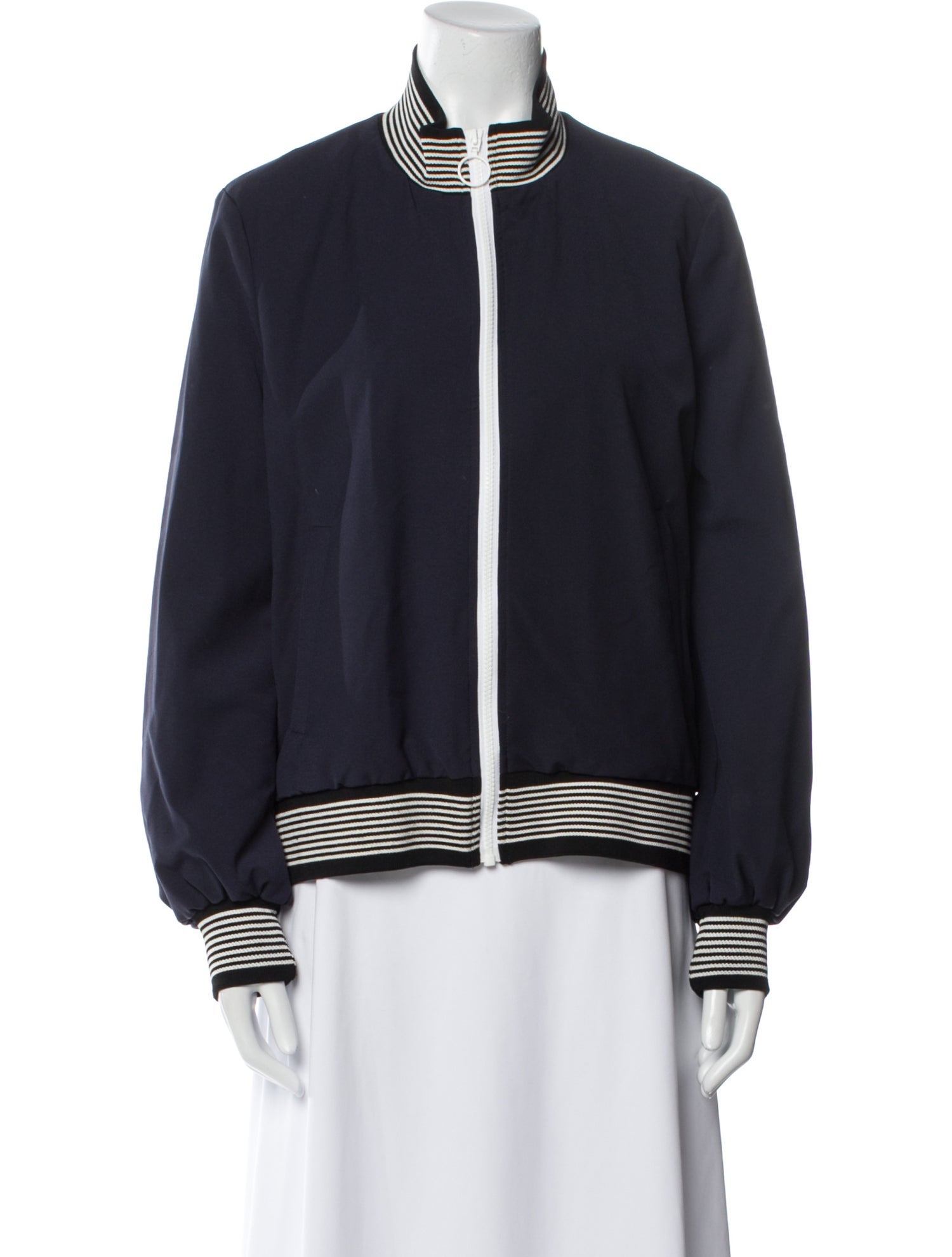 Baum und Pferdgarten Colorblock Pattern Jacket