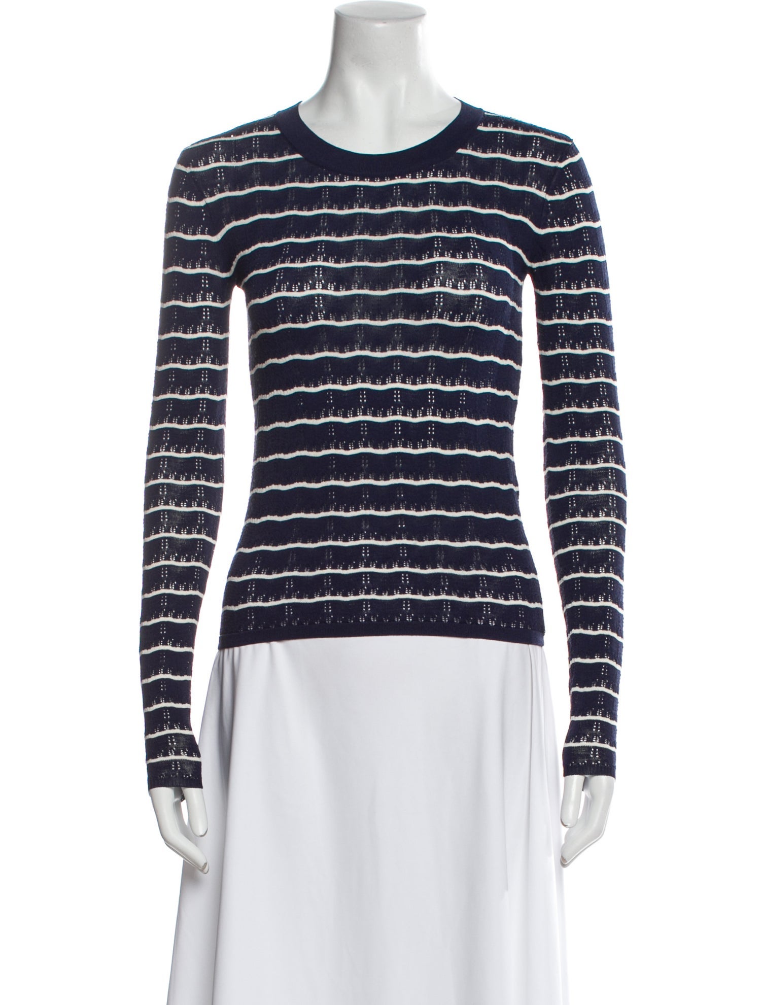 Baum und Pferdgarten Striped Scoop Neck Sweater