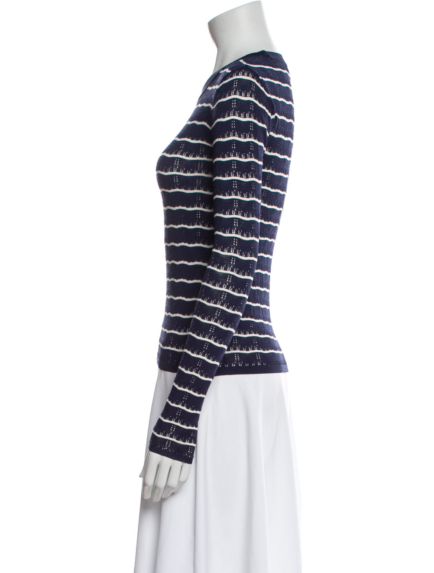 Baum und Pferdgarten Striped Scoop Neck Sweater