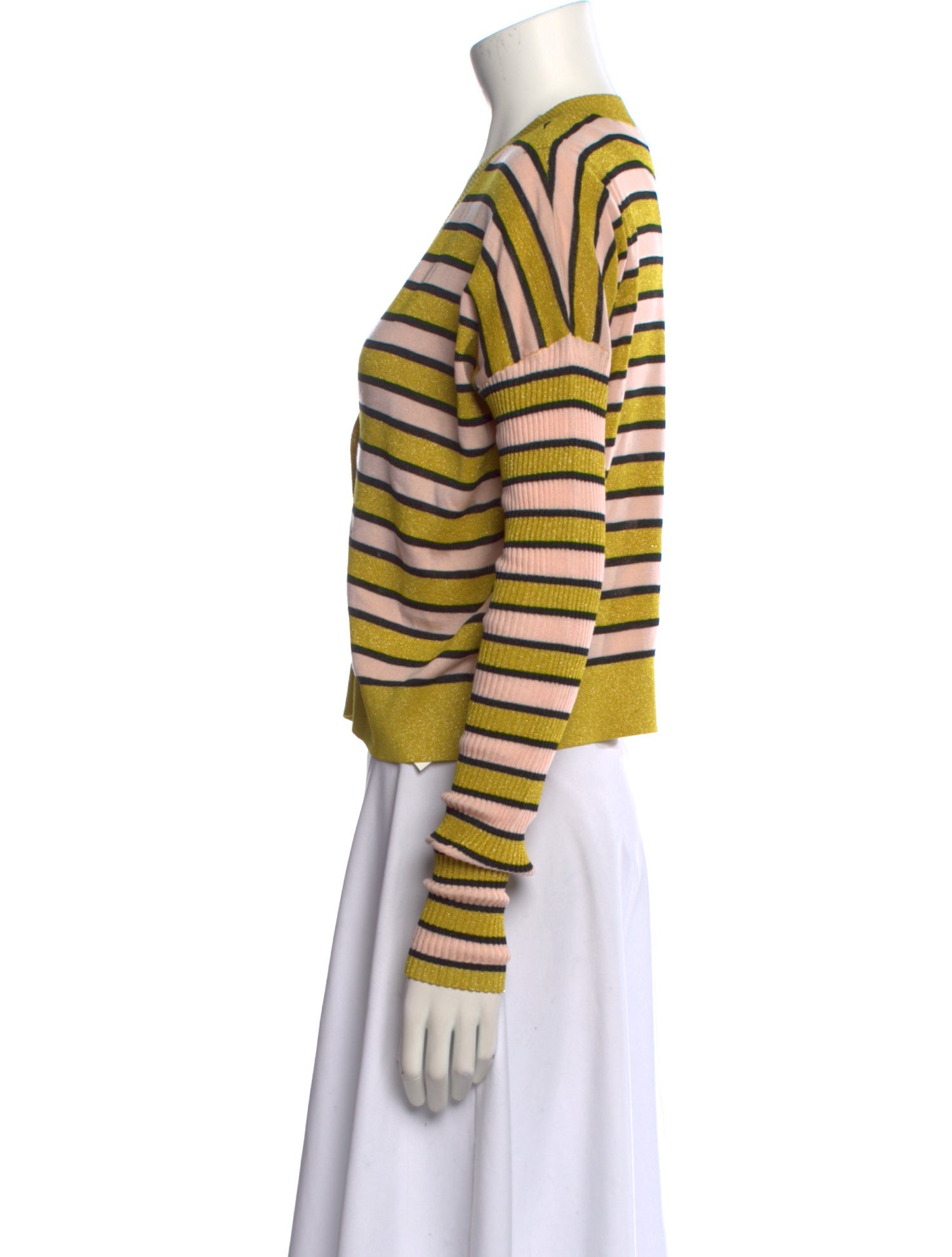 Baum und Pferdgarten Striped V-Neck Sweater