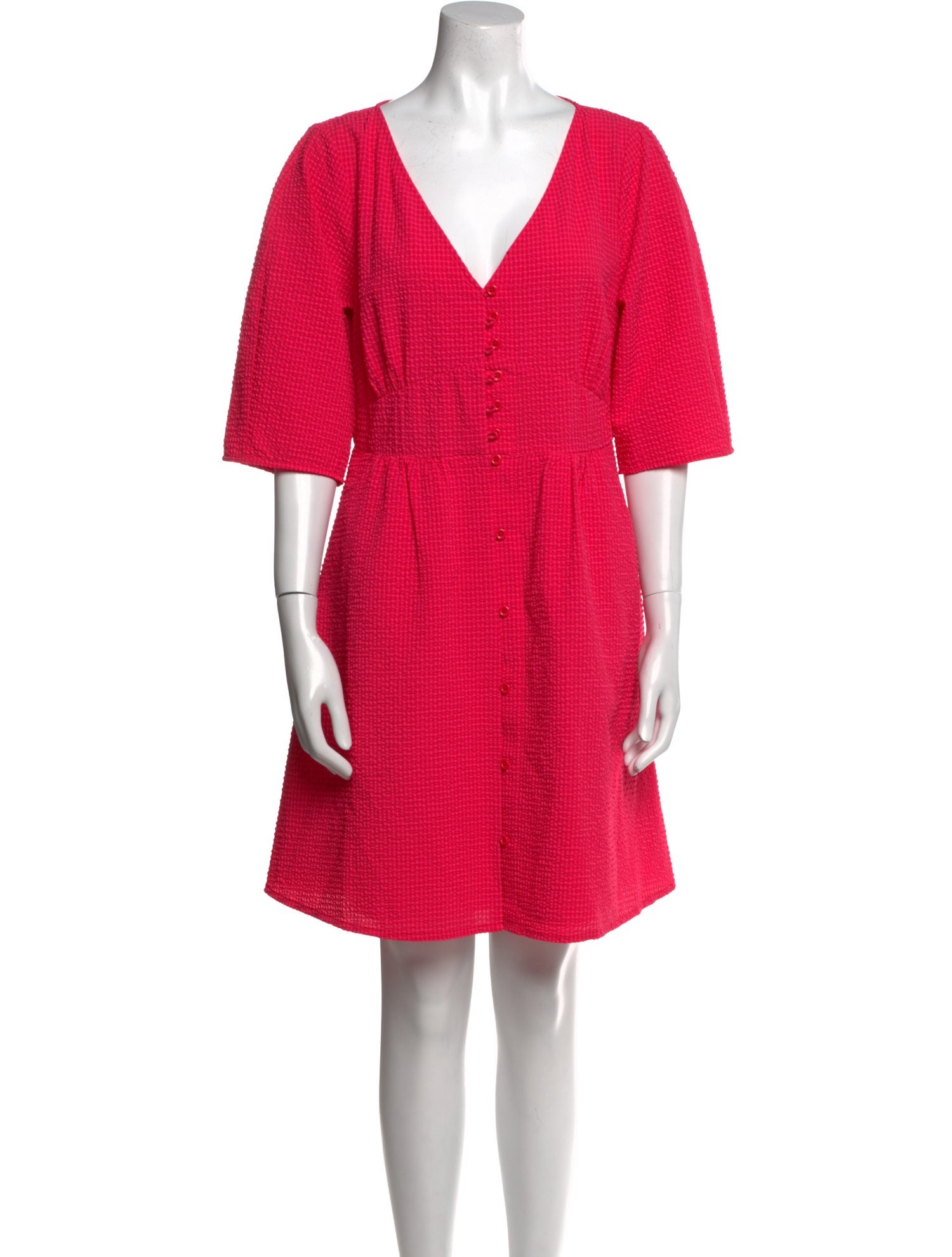 Baum und Pferdgarten V-Neck Mini Dress