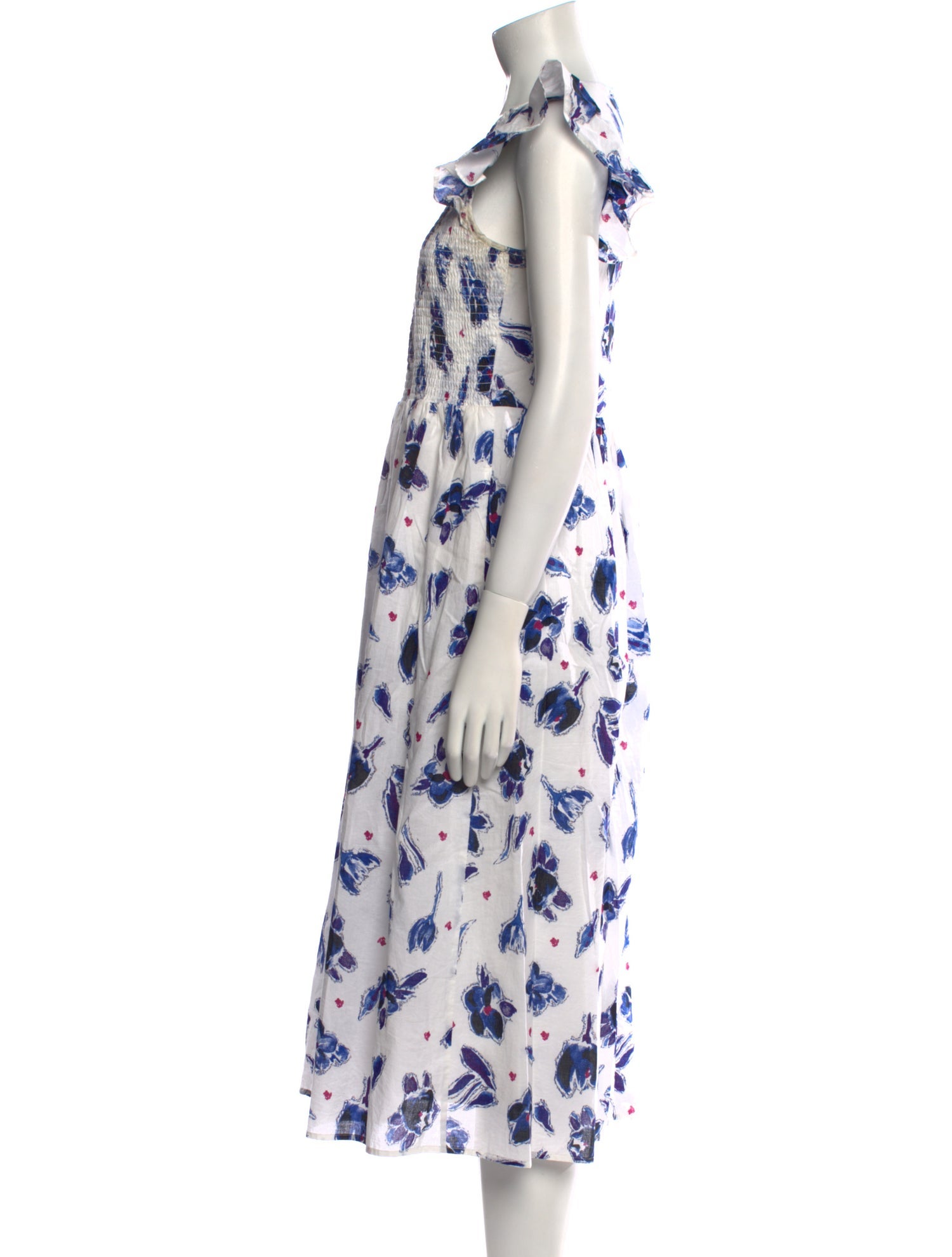 Baum und Pferdgarten Floral Print Midi Length Dress