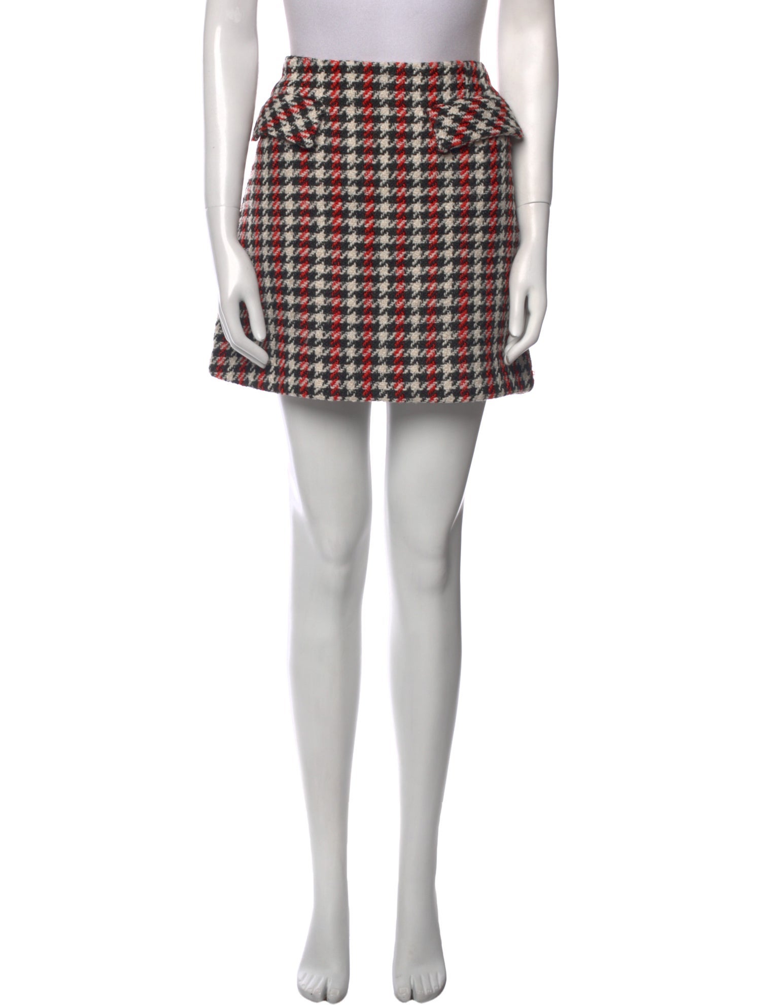 Baum und Pferdgarten Houndstooth Print Mini Skirt