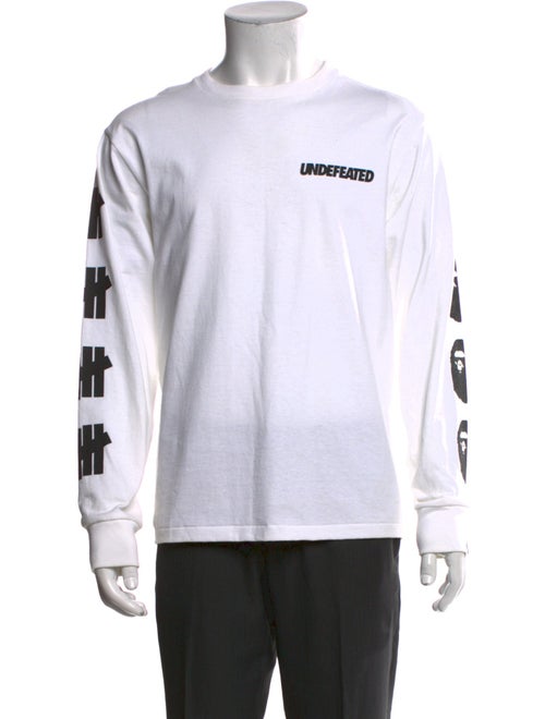 A Bathing Ape x Undefeated Graphic Print Crew Neck T-Shirt