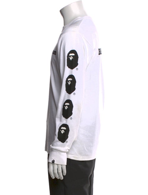 A Bathing Ape x Undefeated Graphic Print Crew Neck T-Shirt