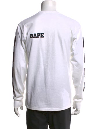 A Bathing Ape x Undefeated Graphic Print Crew Neck T-Shirt