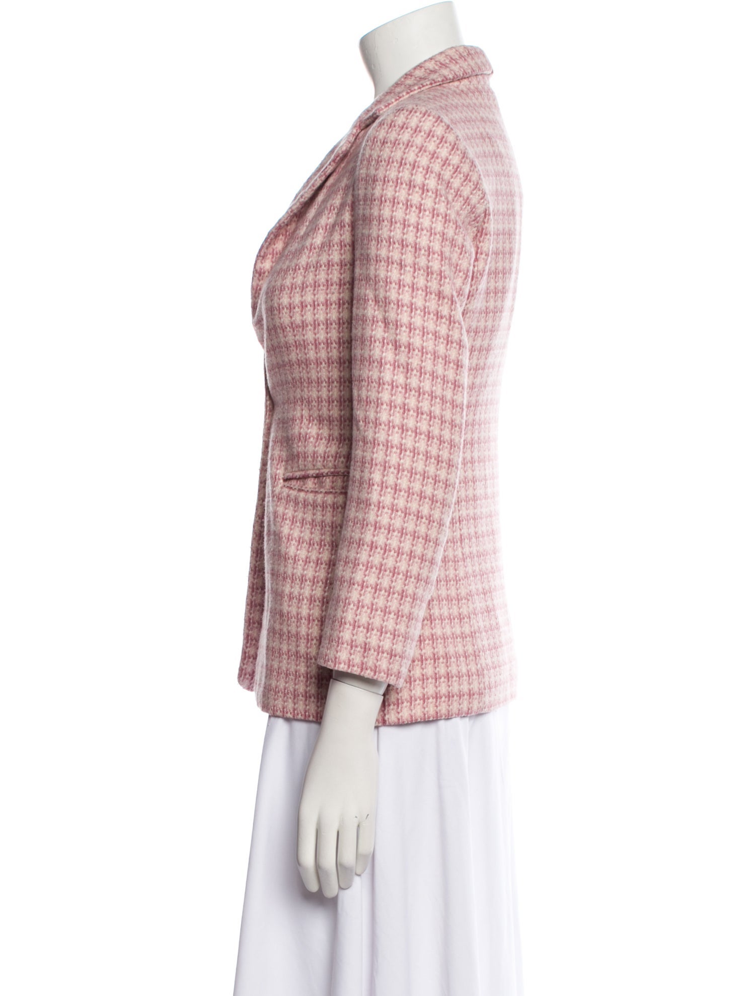 BAOBAB Plaid Print Blazer