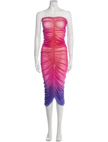 Baobab Dresses Strapless Midi Length Dress S