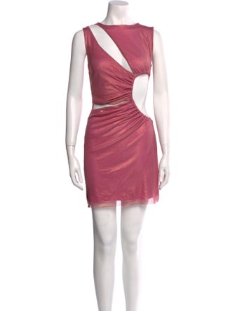 BAOBAB Bateau Neckline Mini Dress