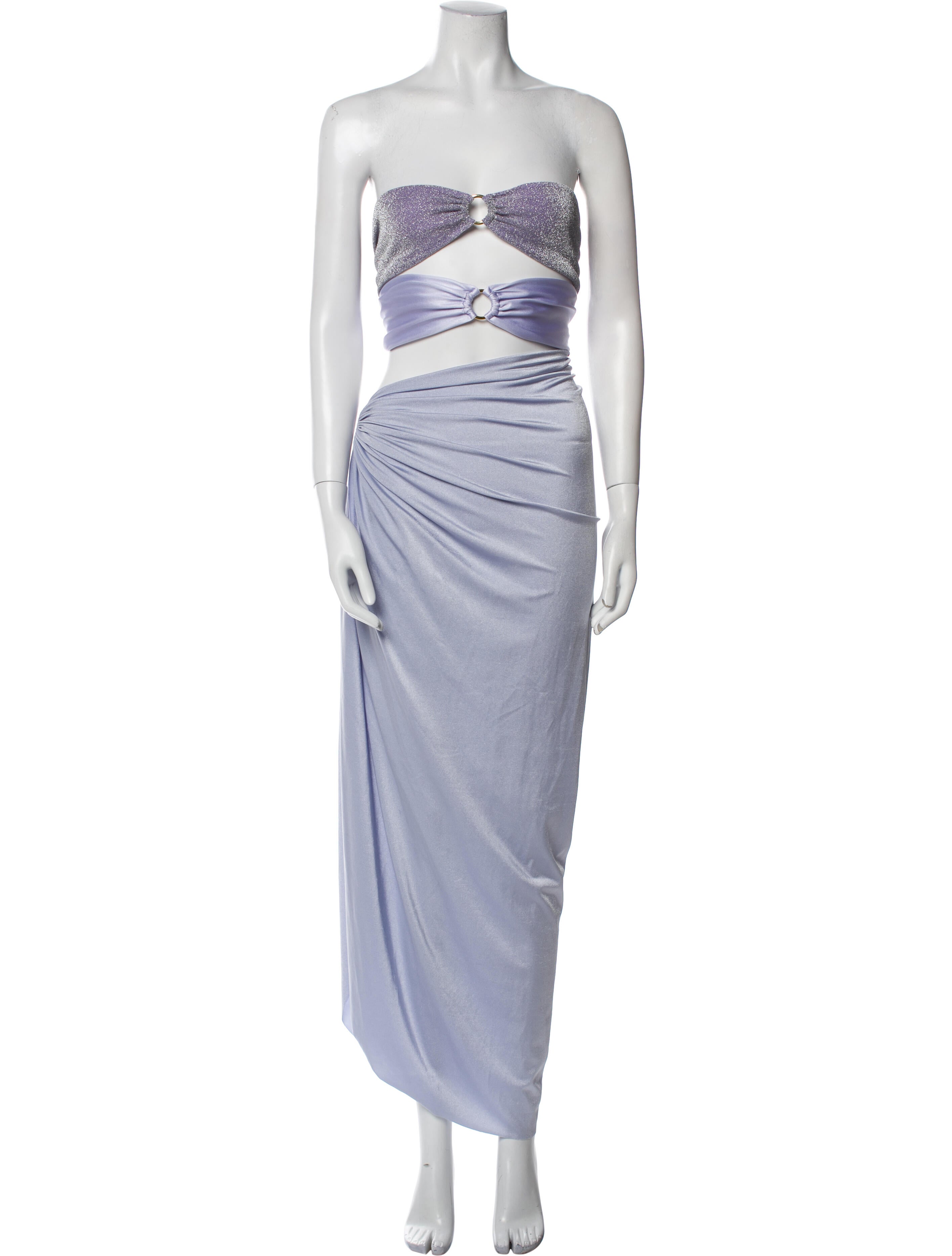 BAOBAB Nylon Glitter Accents Skirt Set