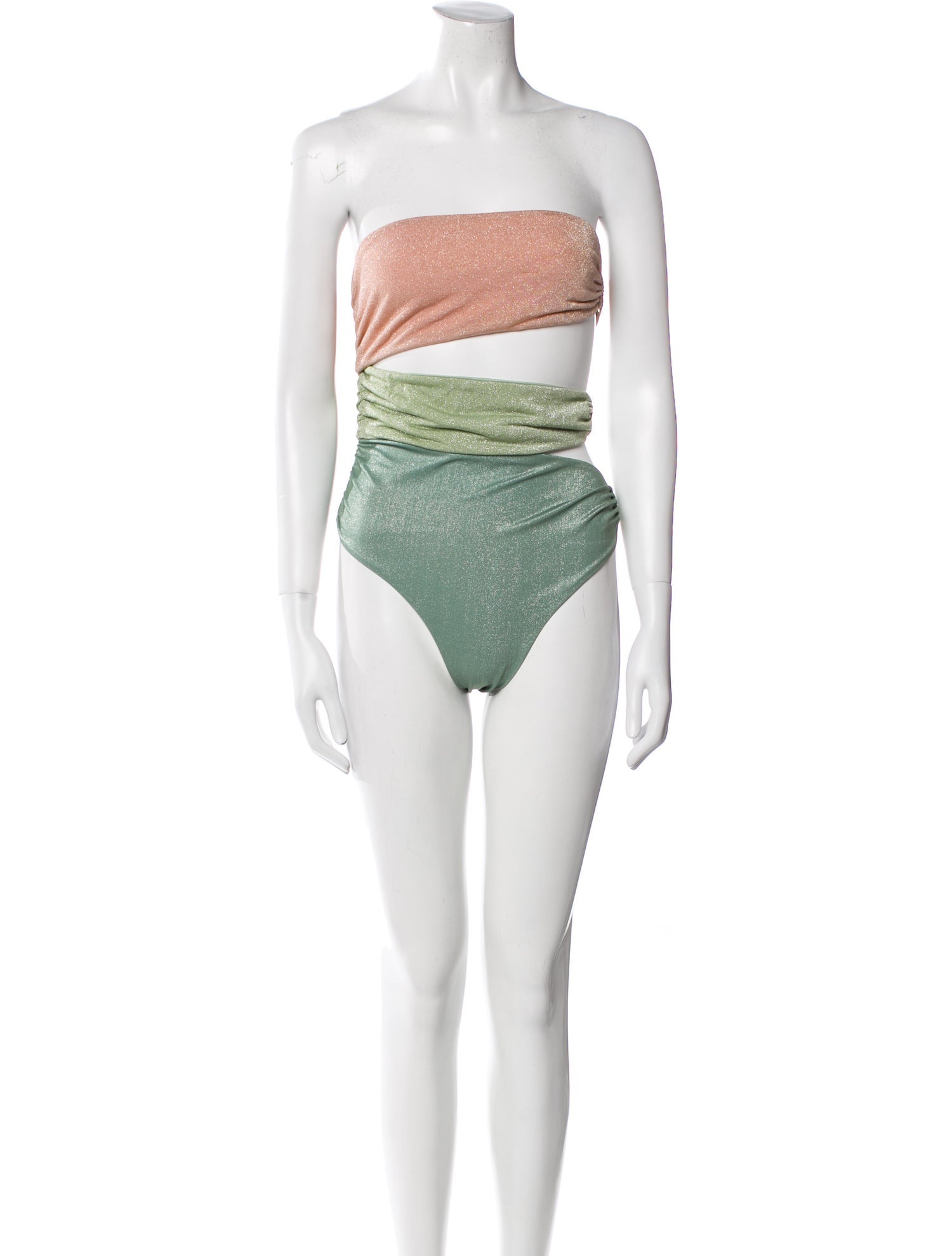 BAOBAB Colorblock Pattern One-Piece w/ Tags
