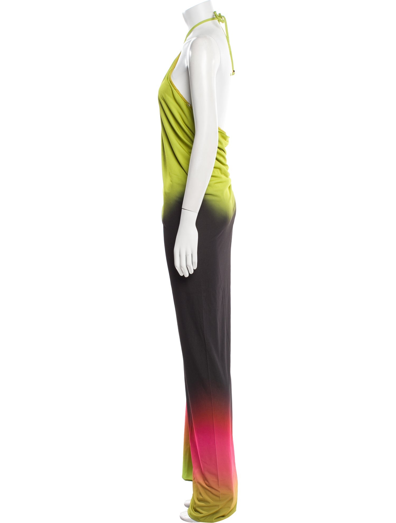 BAOBAB Colorblock Pattern Long Dress