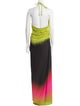 BAOBAB Colorblock Pattern Long Dress