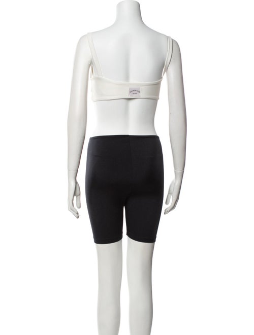 BAOBAB Colorblock Pattern V-Neck Romper