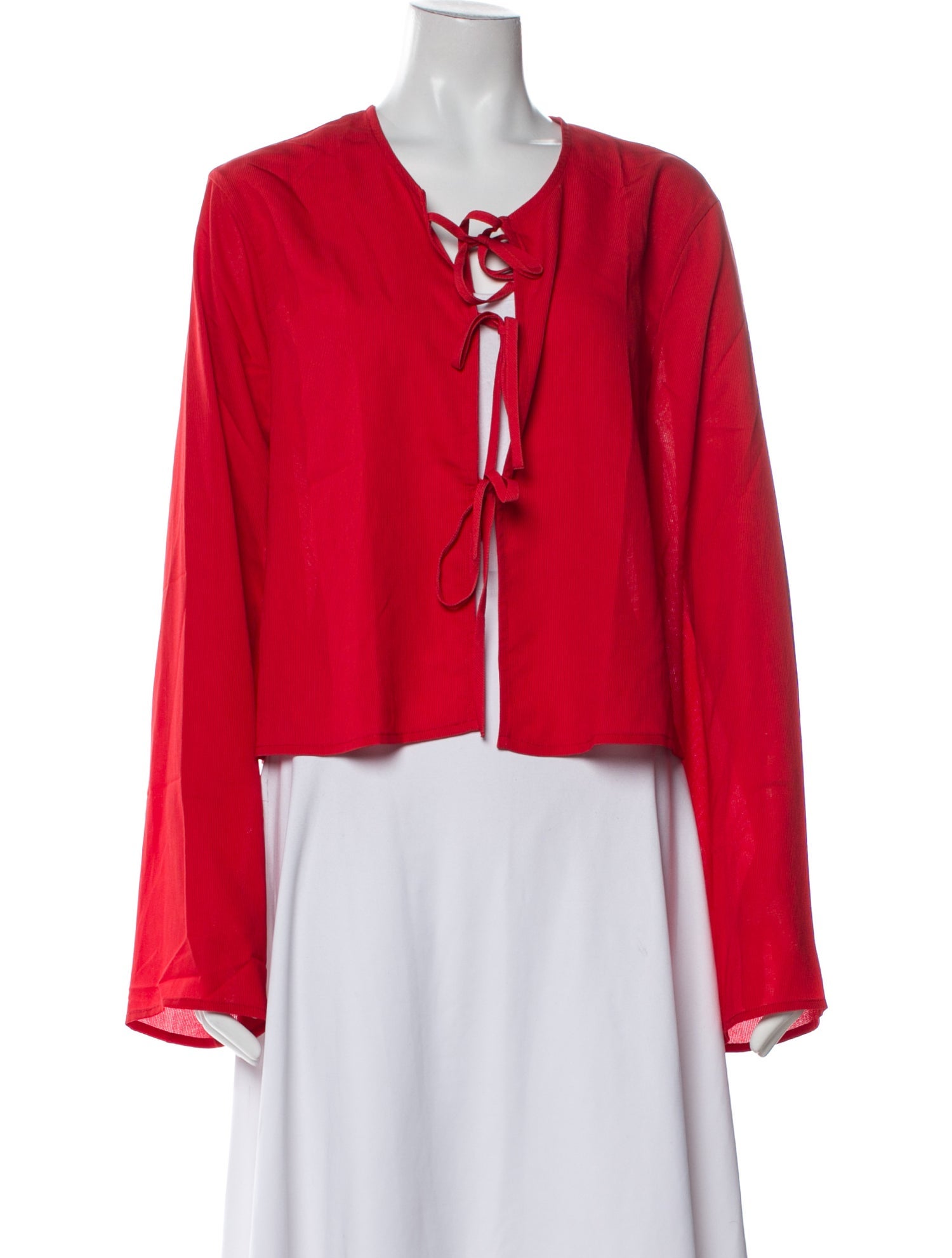 BAOBAB Tie Neck Long Sleeve Blouse w/ Tags