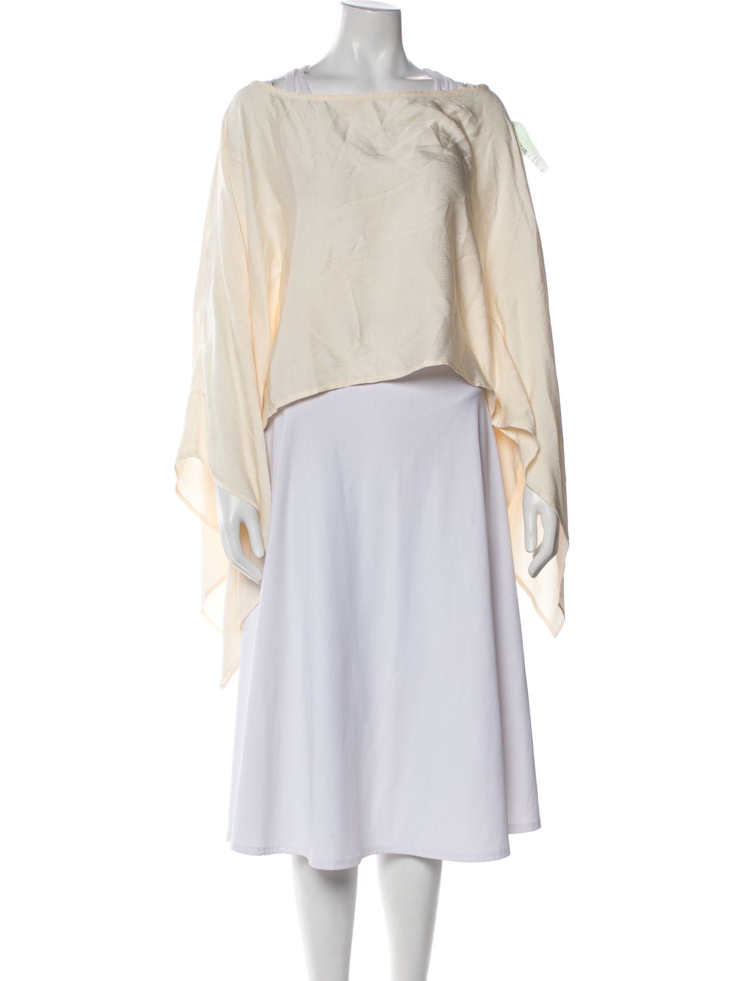 BAOBAB Scoop Neck Long Sleeve Crop Top