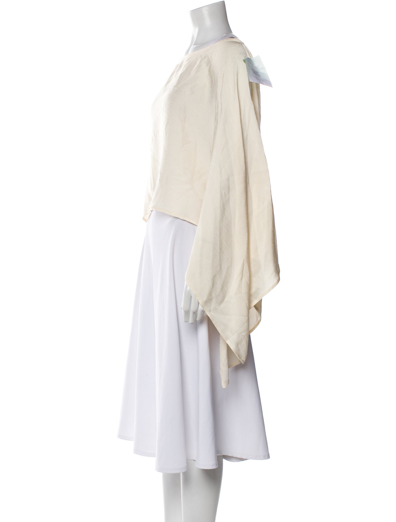 BAOBAB Scoop Neck Long Sleeve Crop Top