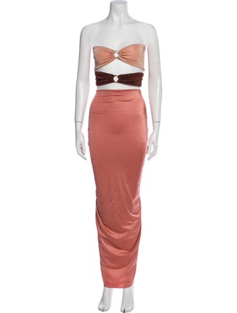 BAOBAB Colorblock Pattern Skirt Set