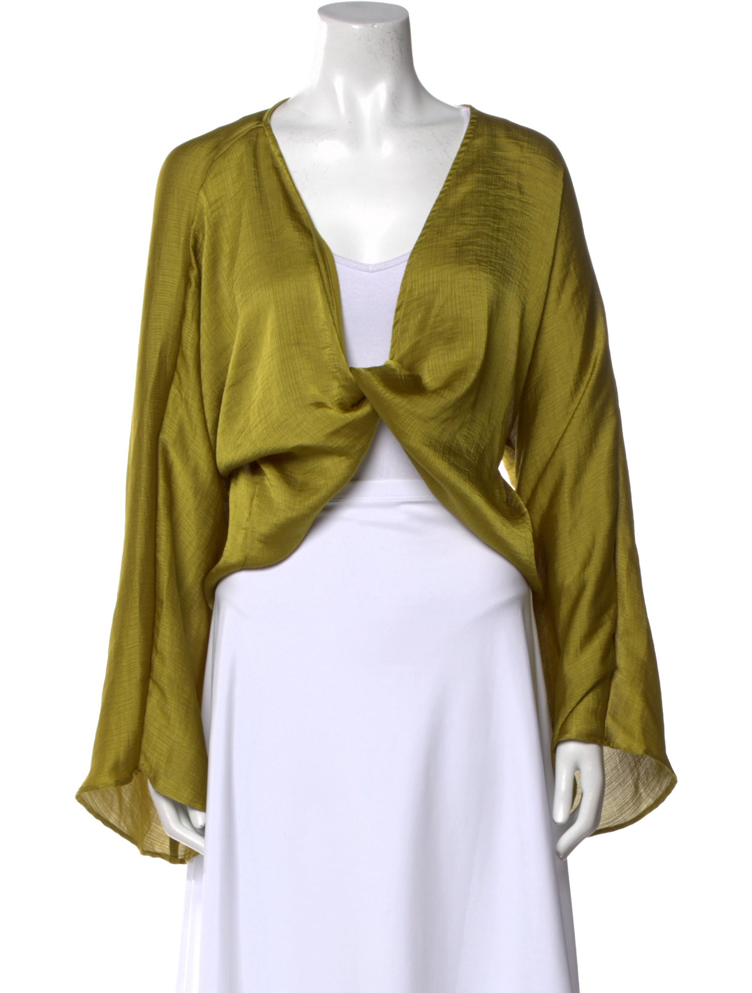 BAOBAB V-Neck Long Sleeve Crop Top