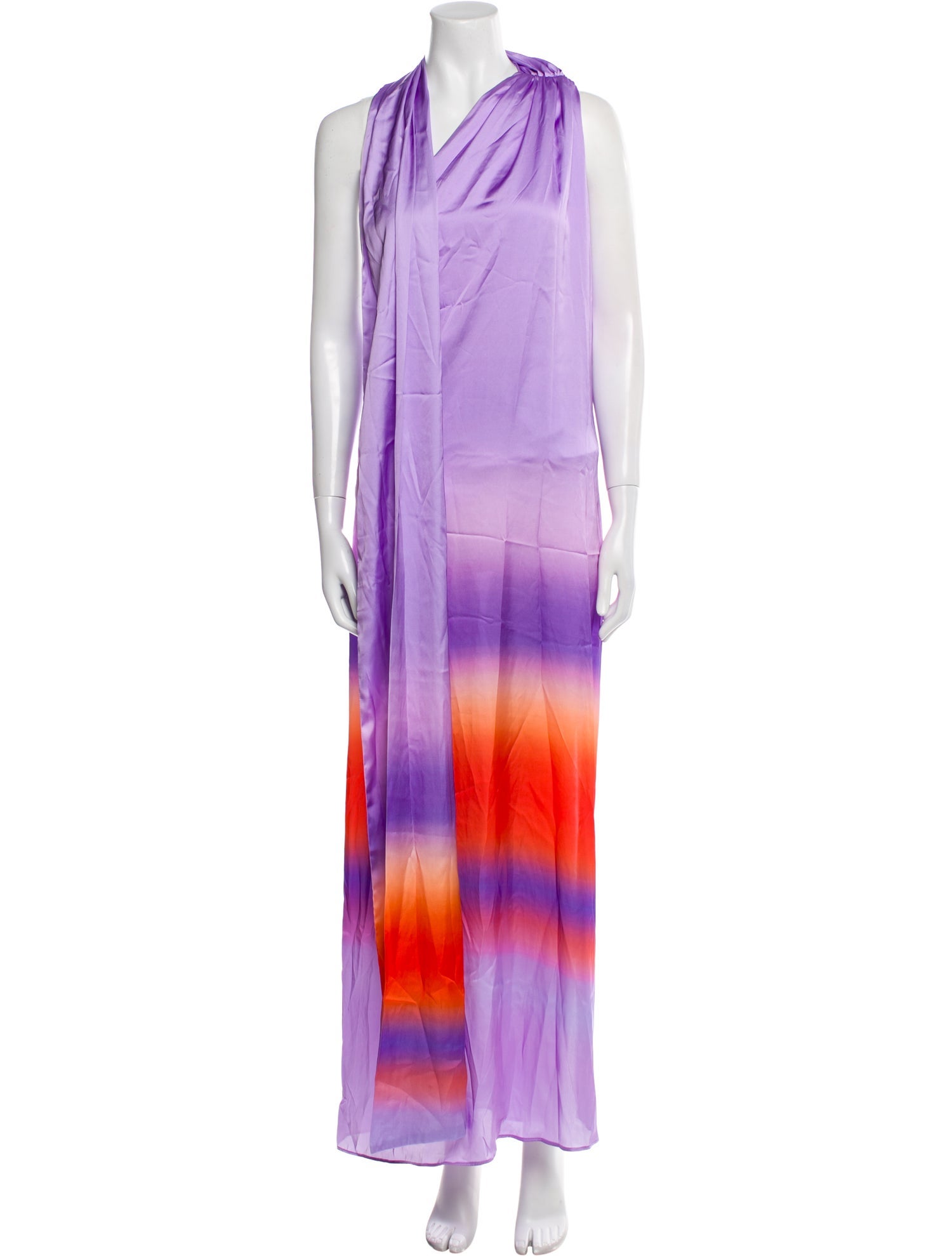 BAOBAB Tie-Dye Print Long Dress