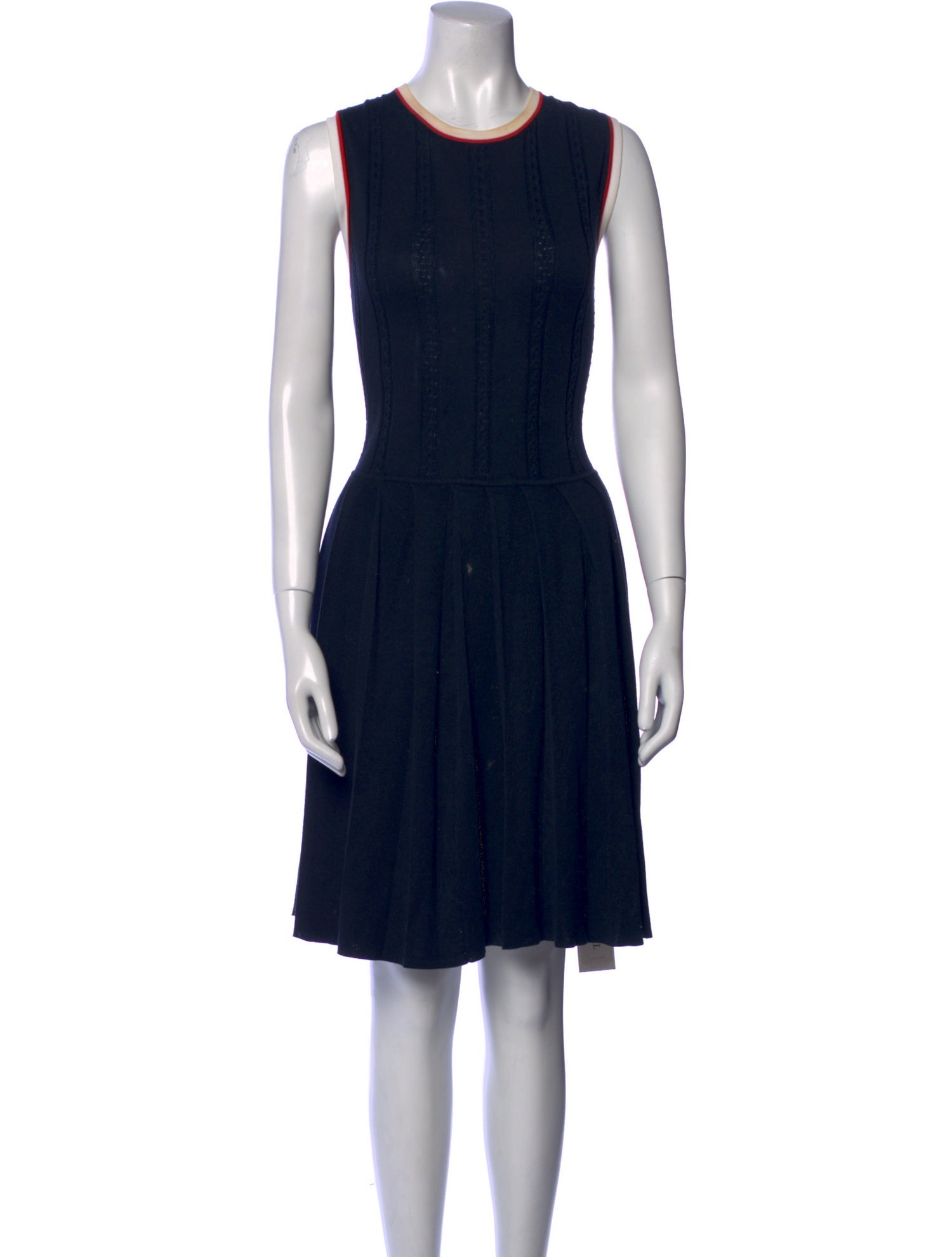 Barbatsuly Bros. Crew Neck Knee-Length Dress