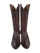 Stallion Boot & Belt Company Leather Graphic Print Western Boots