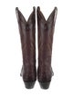 Stallion Boot & Belt Company Leather Graphic Print Western Boots