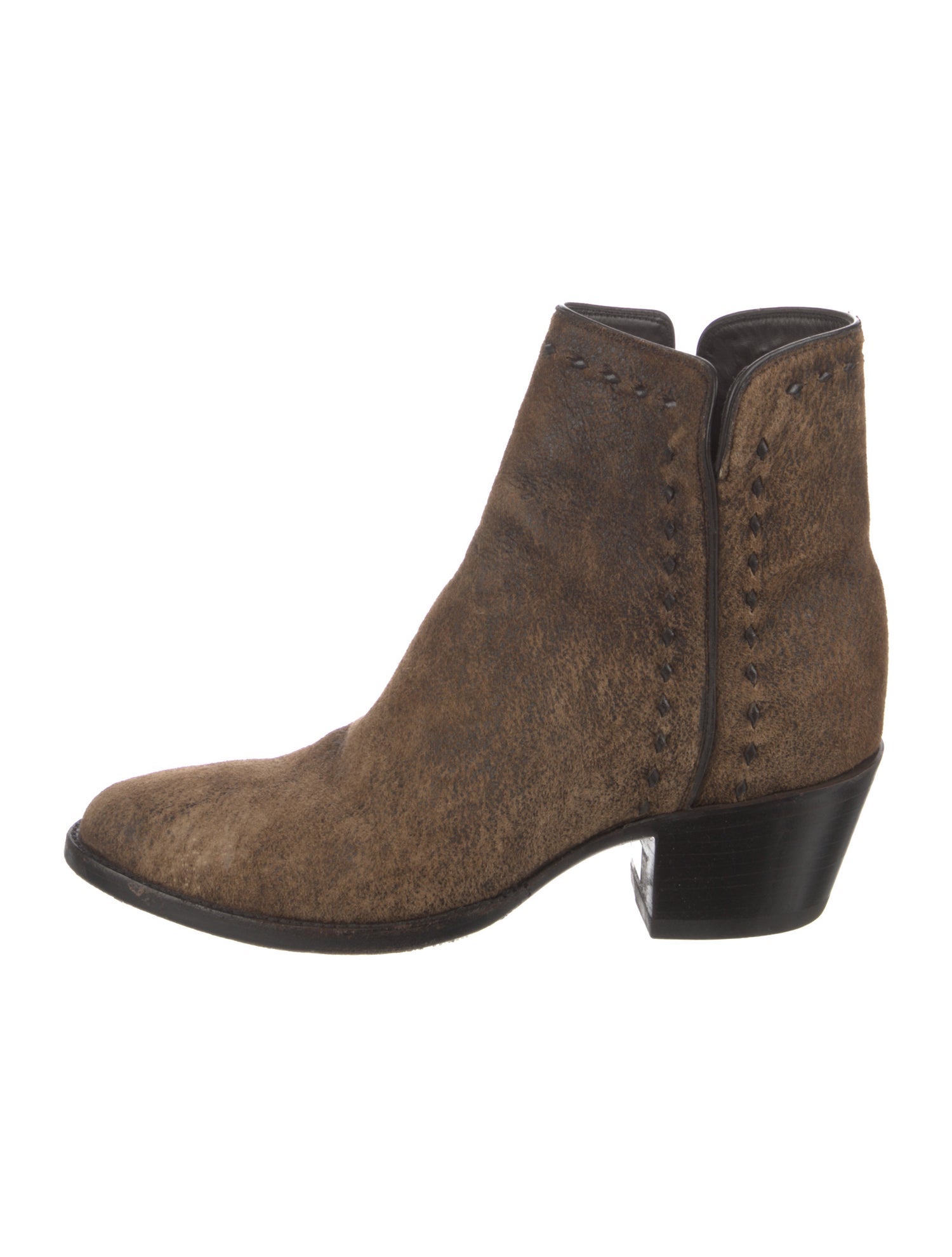 Stallion Boot & Belt Company Suede Chelsea Boots
