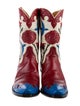 Stallion Boot & Belt Company Leather Printed Western Boots