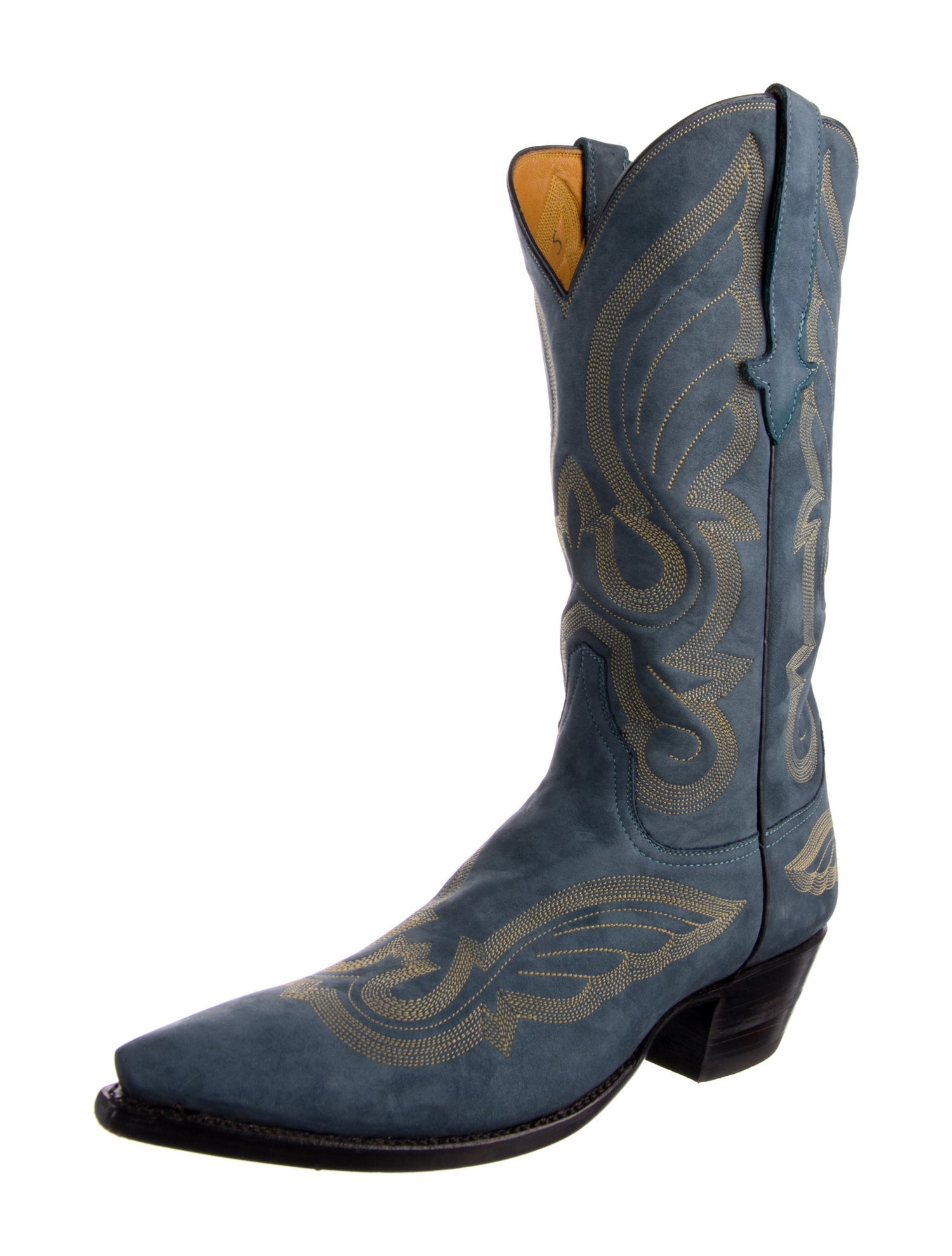 Stallion Boot & Belt Company Leather Printed Western Boots