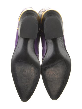 Stallion Boot & Belt Company Leather Printed Western Boots