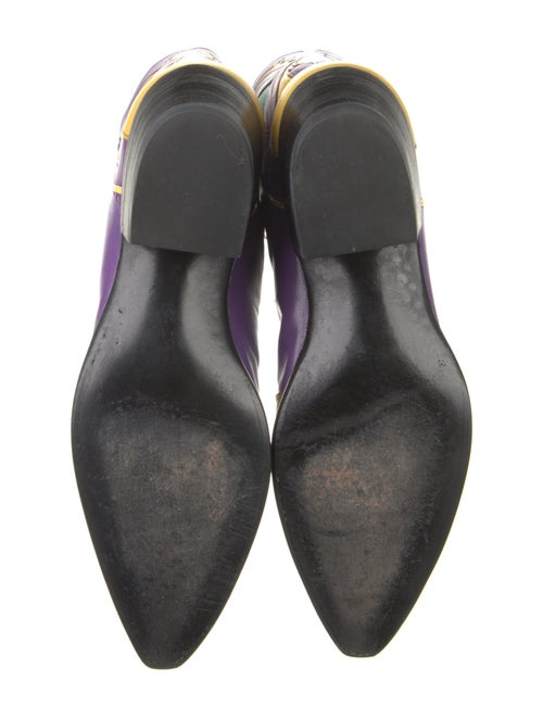 Stallion Boot & Belt Company Leather Printed Western Boots