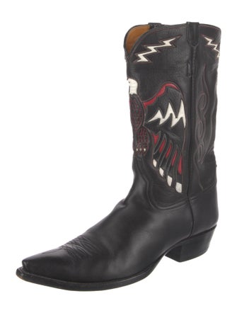 Stallion Boot & Belt Company Leather Patterned Western Boots