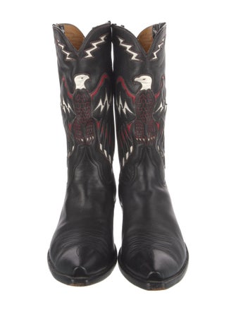 Stallion Boot & Belt Company Leather Patterned Western Boots