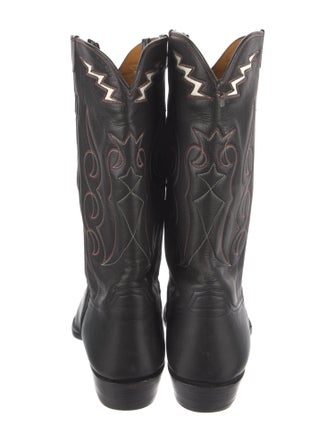Stallion Boot & Belt Company Leather Patterned Western Boots