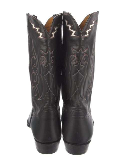 Stallion Boot & Belt Company Leather Patterned Western Boots