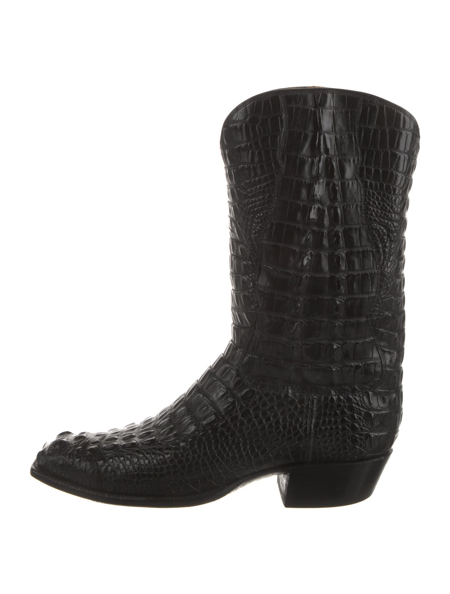 Stallion Boot & Belt Company Alligator Western Boots