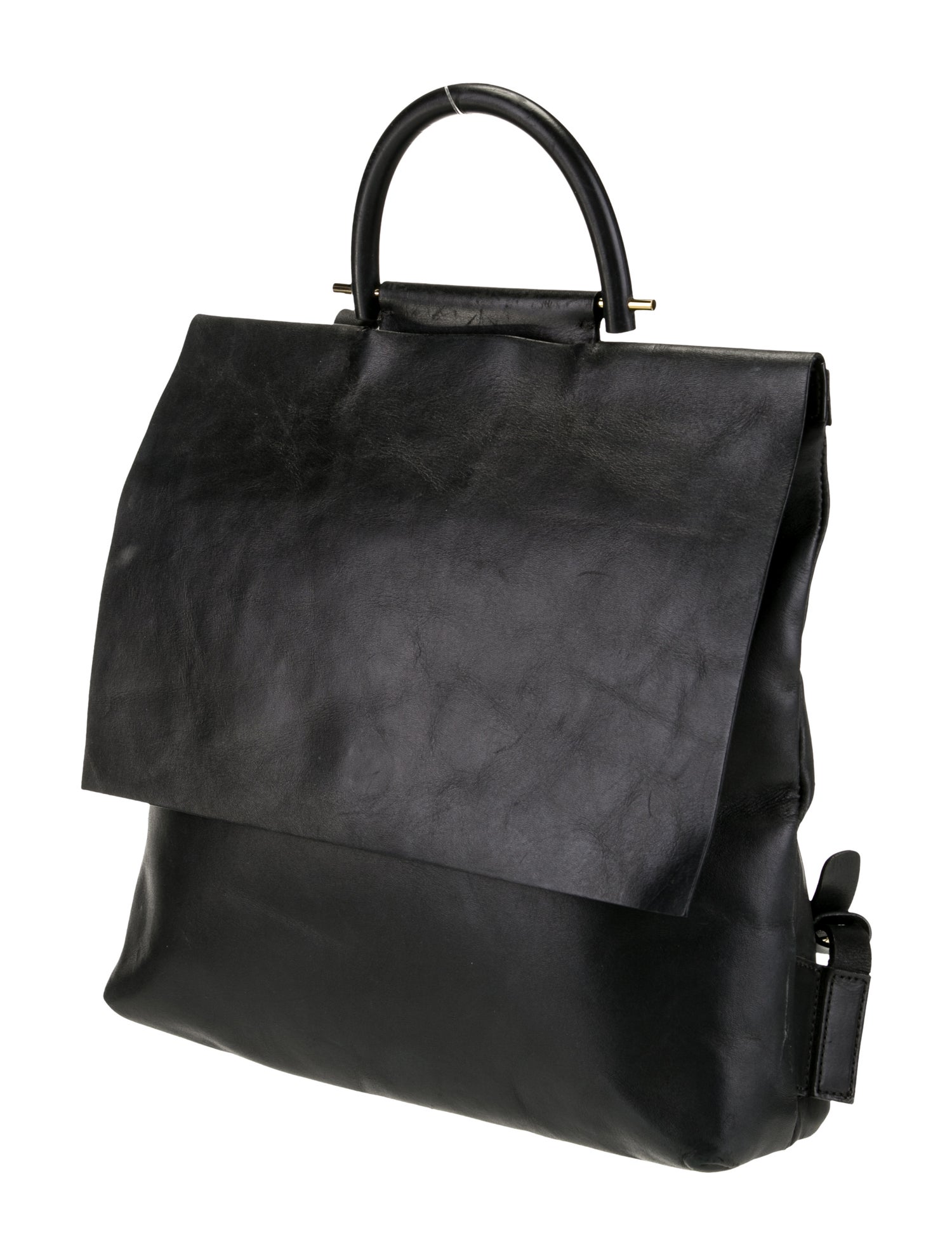 Building Block Leather Tote