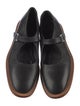 Building Block Leather Mary Jane Flats
